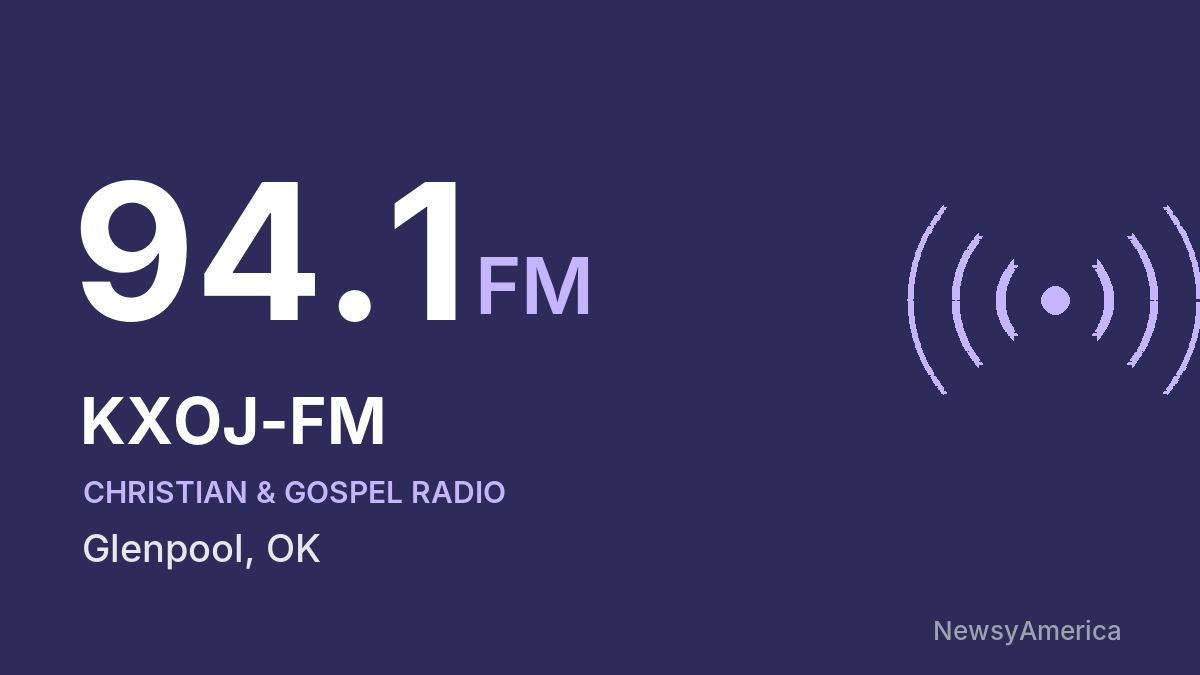 KXOJ-FM 94.1 FM – Glenpool