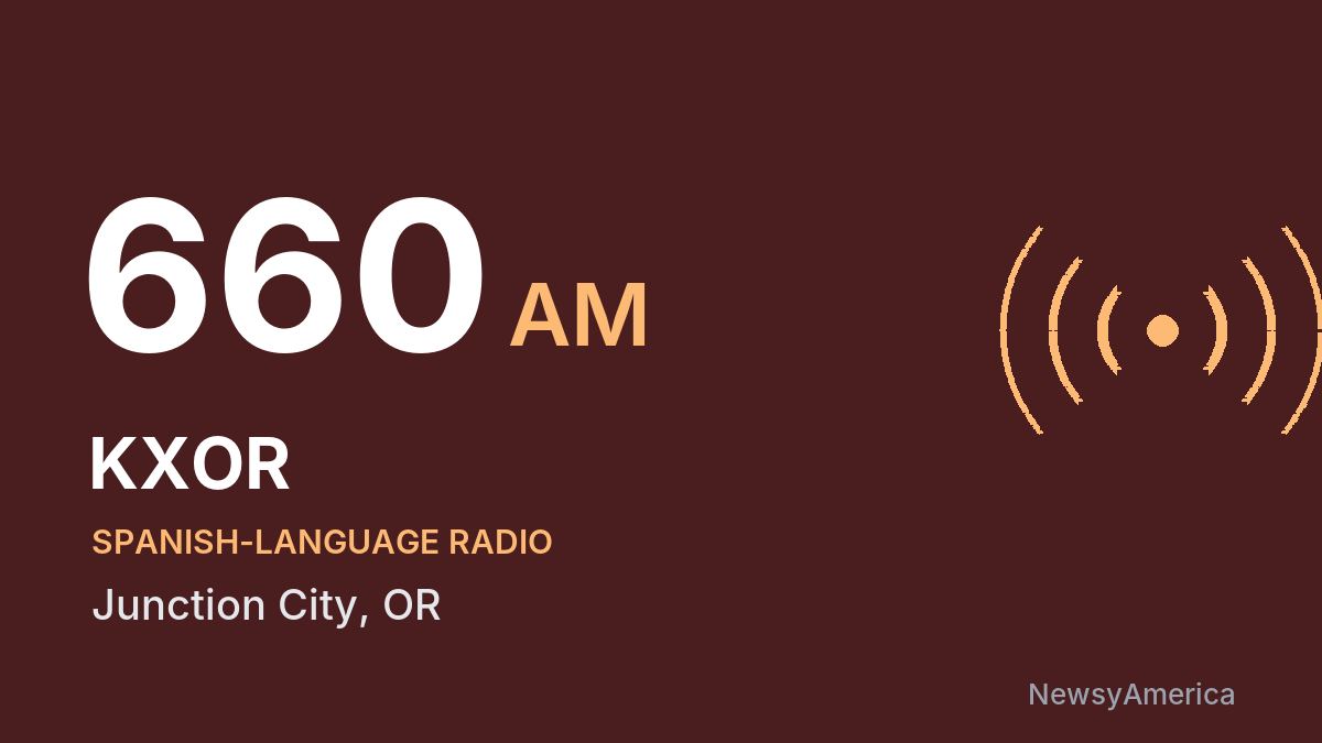 KXOR 660 AM – Junction City