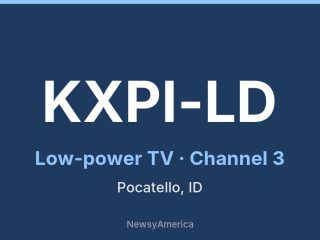 KXPI-LD channel 3, Pocatello, ID