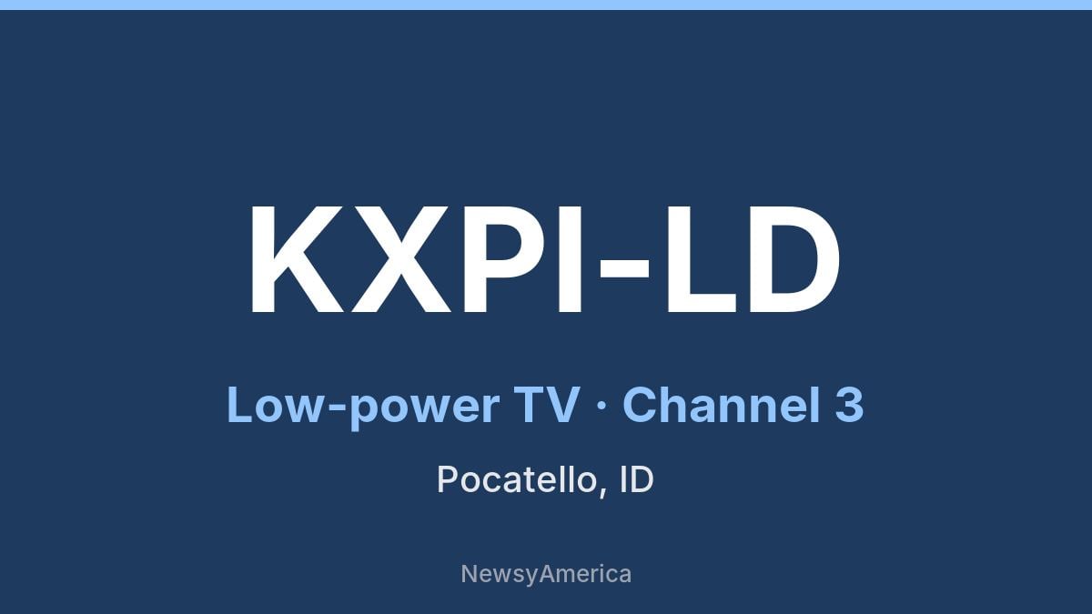 KXPI-LD – Channel 3 Idaho Falls
