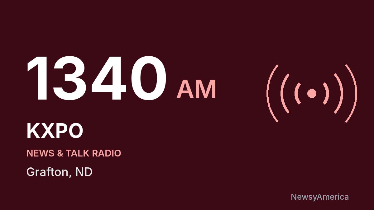 KXPO 1340 AM – Grafton