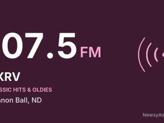 KXRV 107.5 FM, Cannon Ball, ND