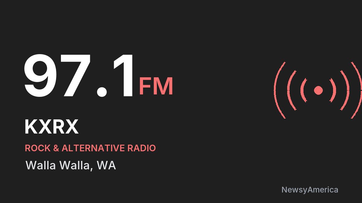 KXRX 97.1 FM – Walla Walla