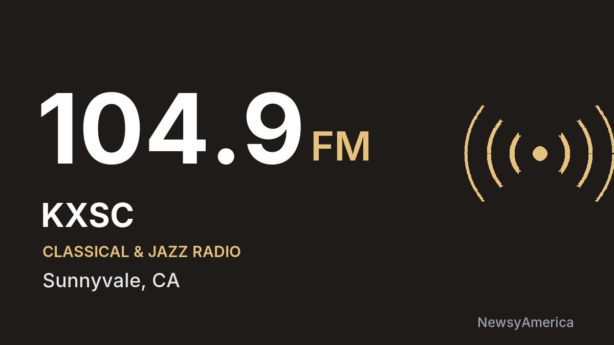 KXSC 104.9 FM – Sunnyvale