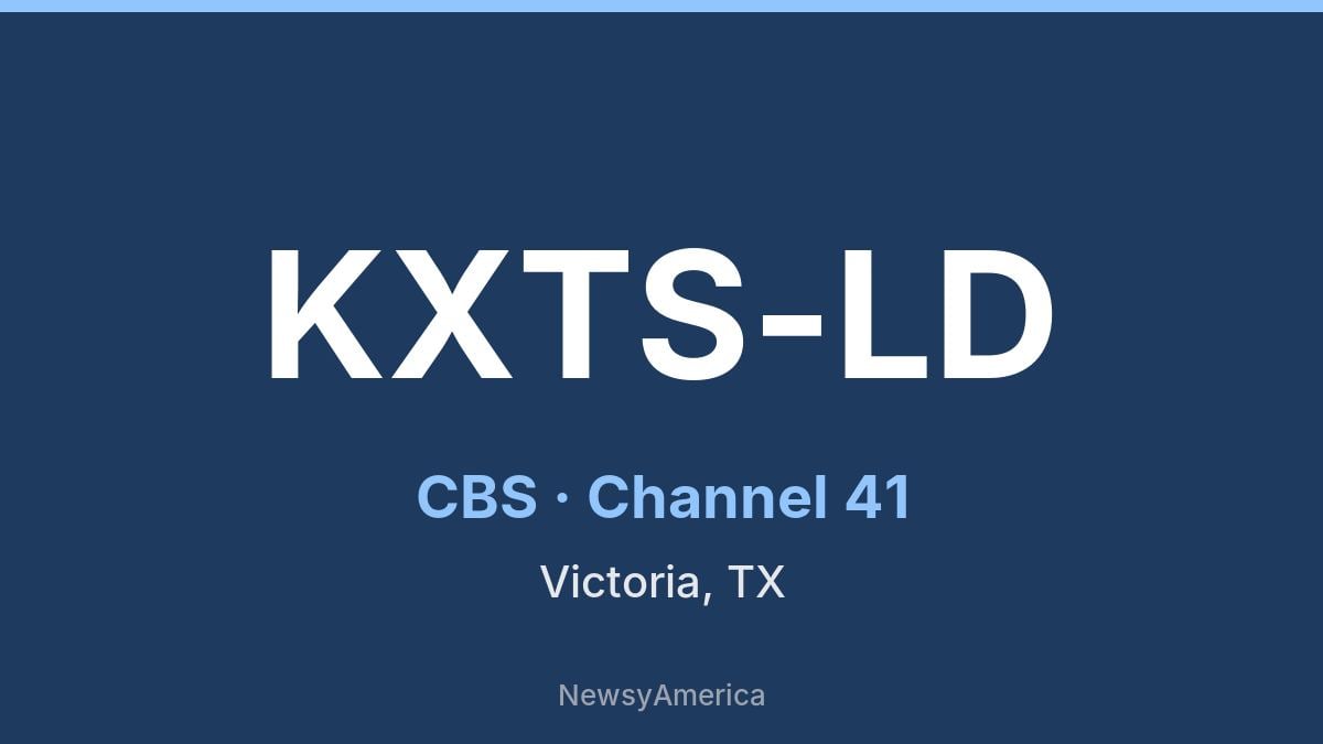 KXTS-LD – CBS 41 Victoria
