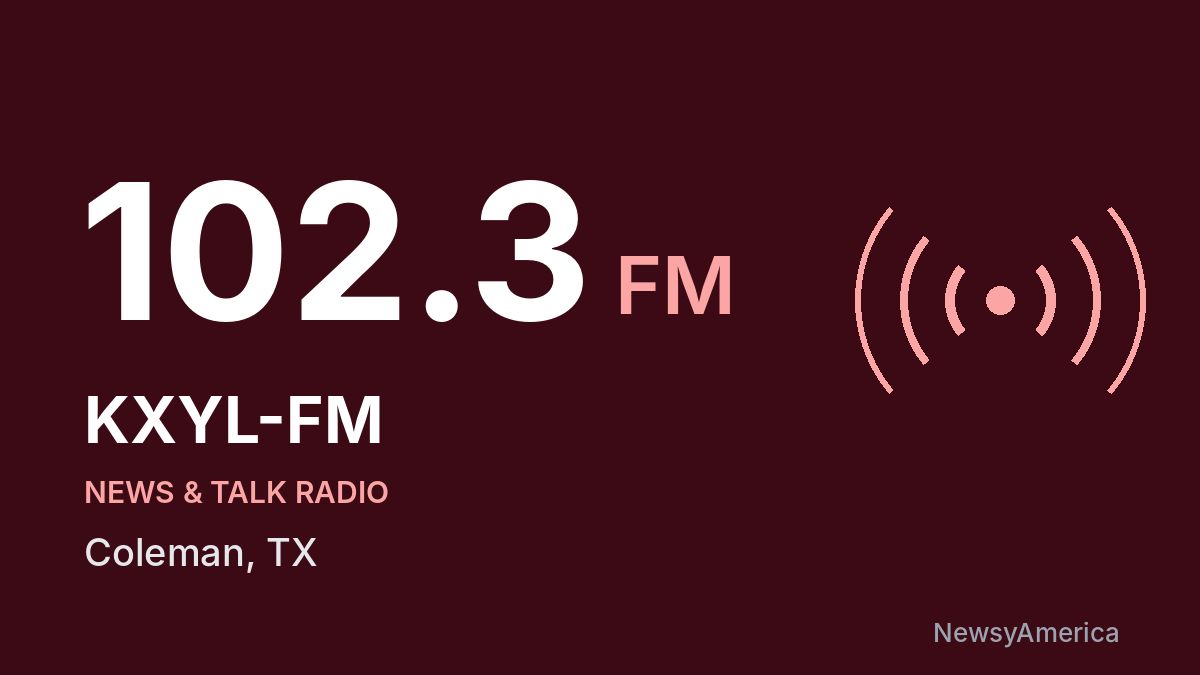 KXYL-FM 102.3 FM – Coleman
