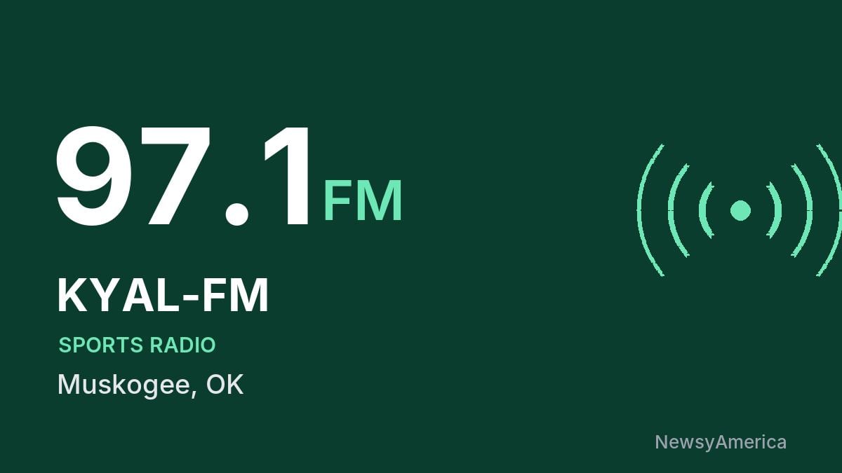 KYAL-FM 97.1 FM – Muskogee
