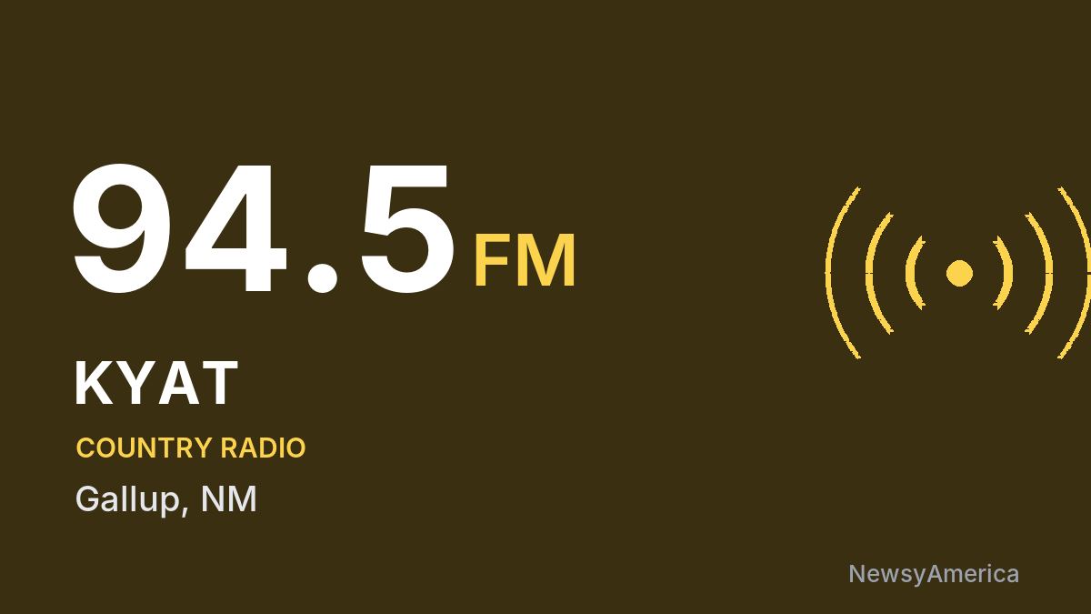 KYAT 94.5 FM – Gallup