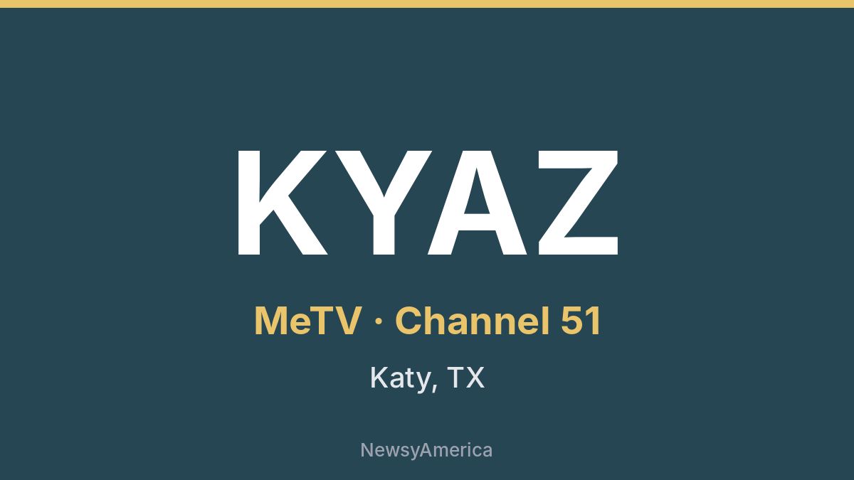 KYAZ – MeTV 51 Houston
