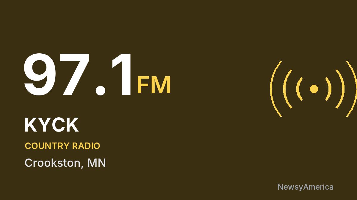 KYCK 97.1 FM – Crookston
