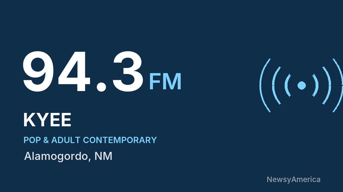 KYEE 94.3 FM – Alamogordo