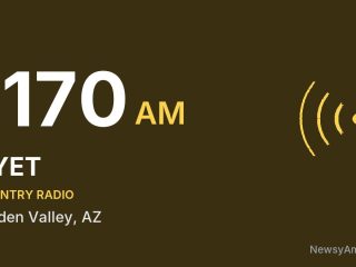 KYET 1170 AM, Golden Valley, AZ