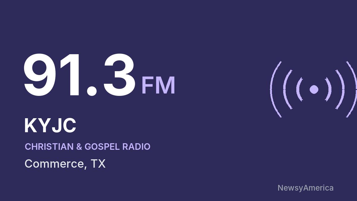 KYJC 91.3 FM – Commerce
