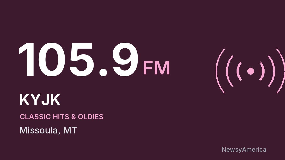 KYJK 105.9 FM – Missoula