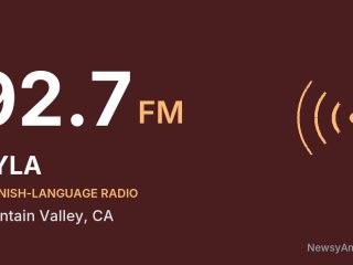 KYLA 92.7 FM, Fountain Valley, CA