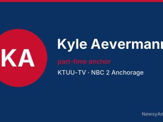 Kyle Aevermann, part-time anchor, KTUU-TV