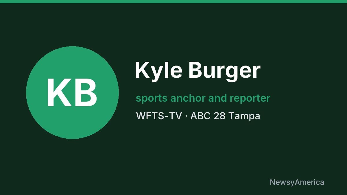 Kyle Burger – WFTS-TV, Tampa