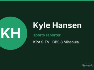 Kyle Hansen, sports reporter, KPAX-TV