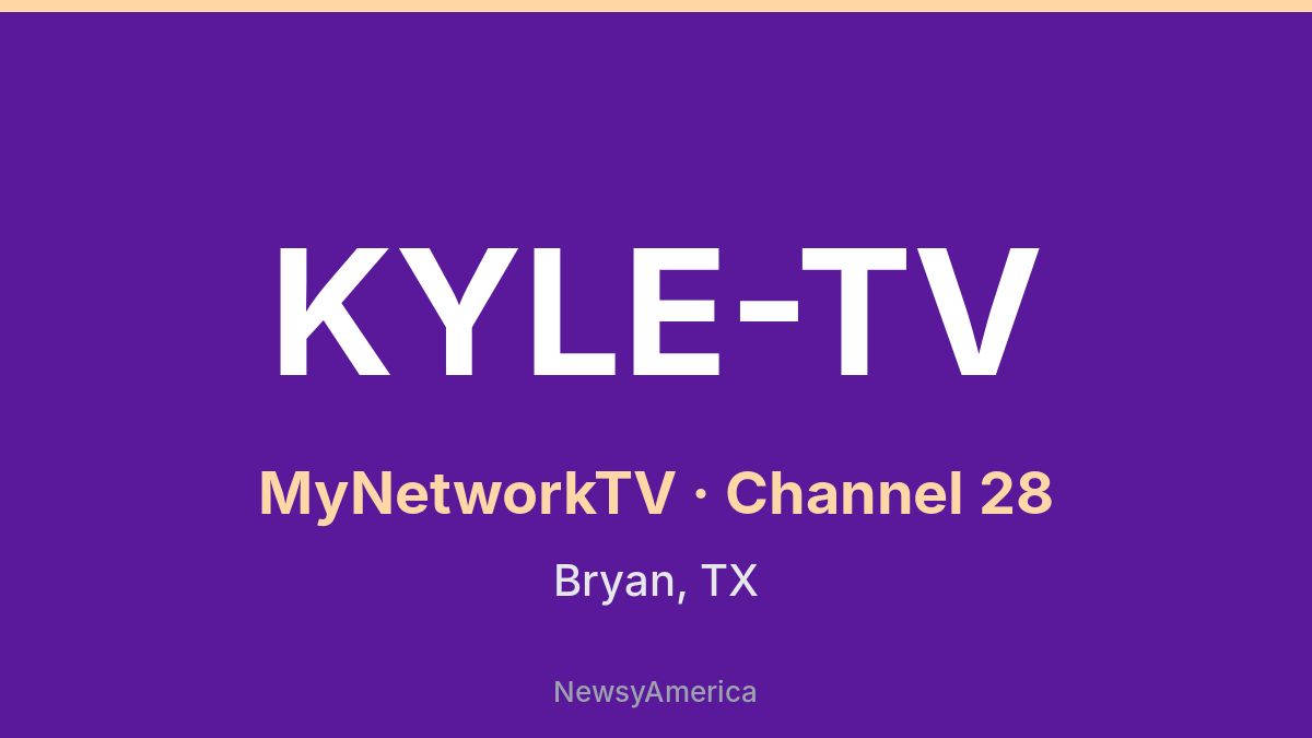 KYLE-TV – MyNetworkTV 28 Waco