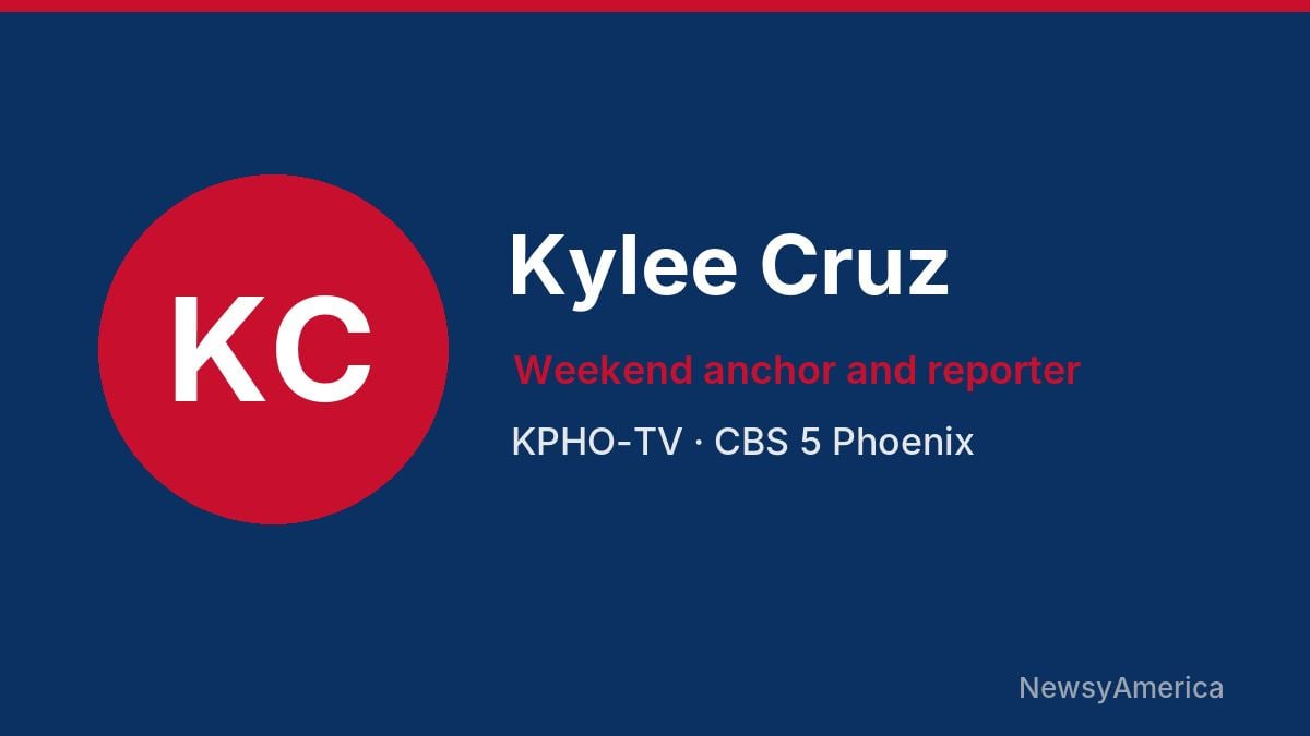 Kylee Cruz – KPHO-TV, Phoenix