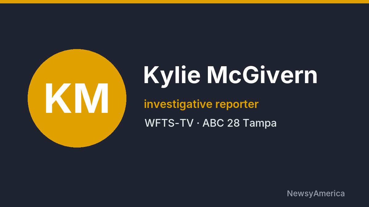 Kylie McGivern – WFTS-TV, Tampa