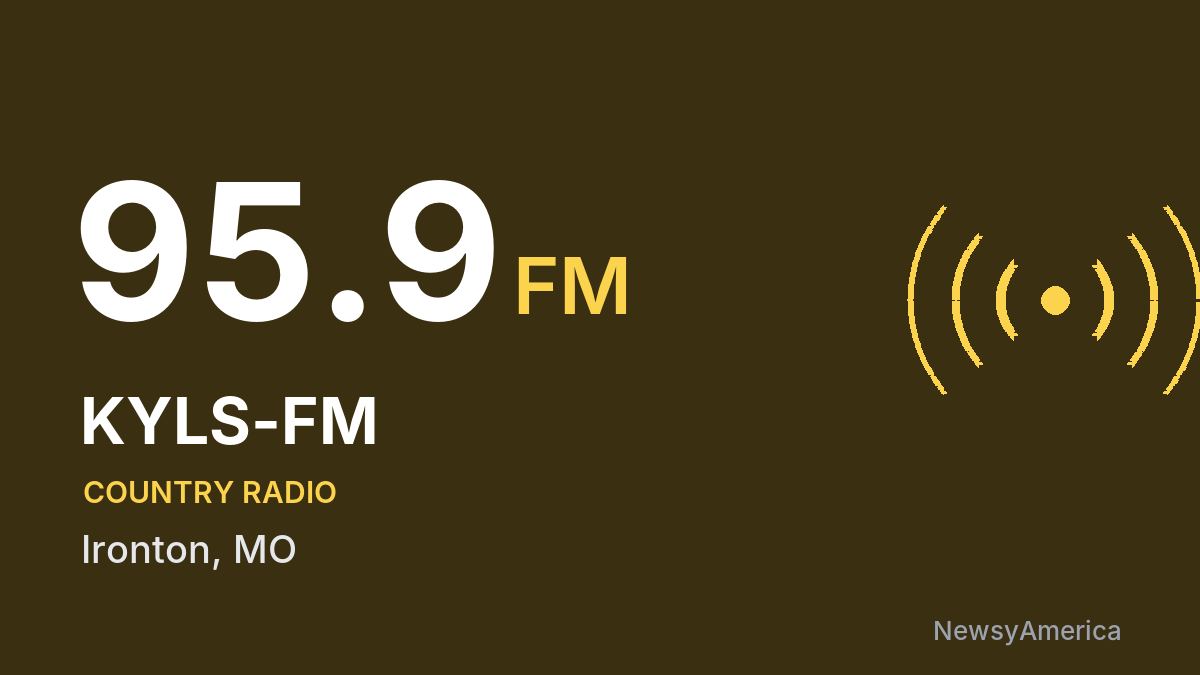 KYLS-FM 95.9 FM – Ironton