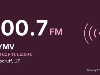 KYMV 100.7 FM, Woodruff, UT