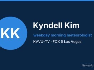 Kyndell Kim, weekday morning meteorologist, KVVU-TV