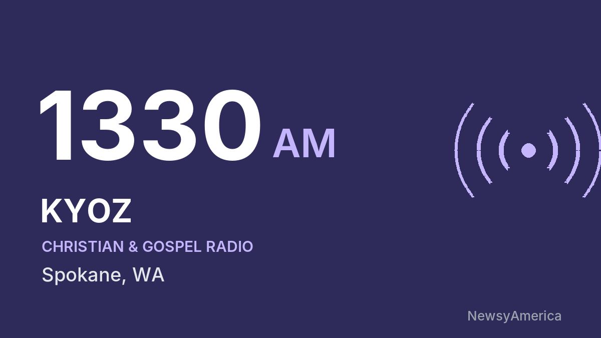 KYOZ 1330 AM – Spokane