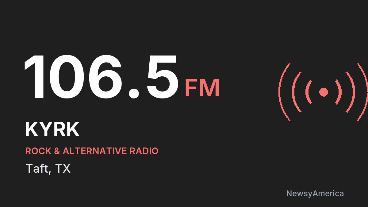 KYRK 106.5 FM – Taft