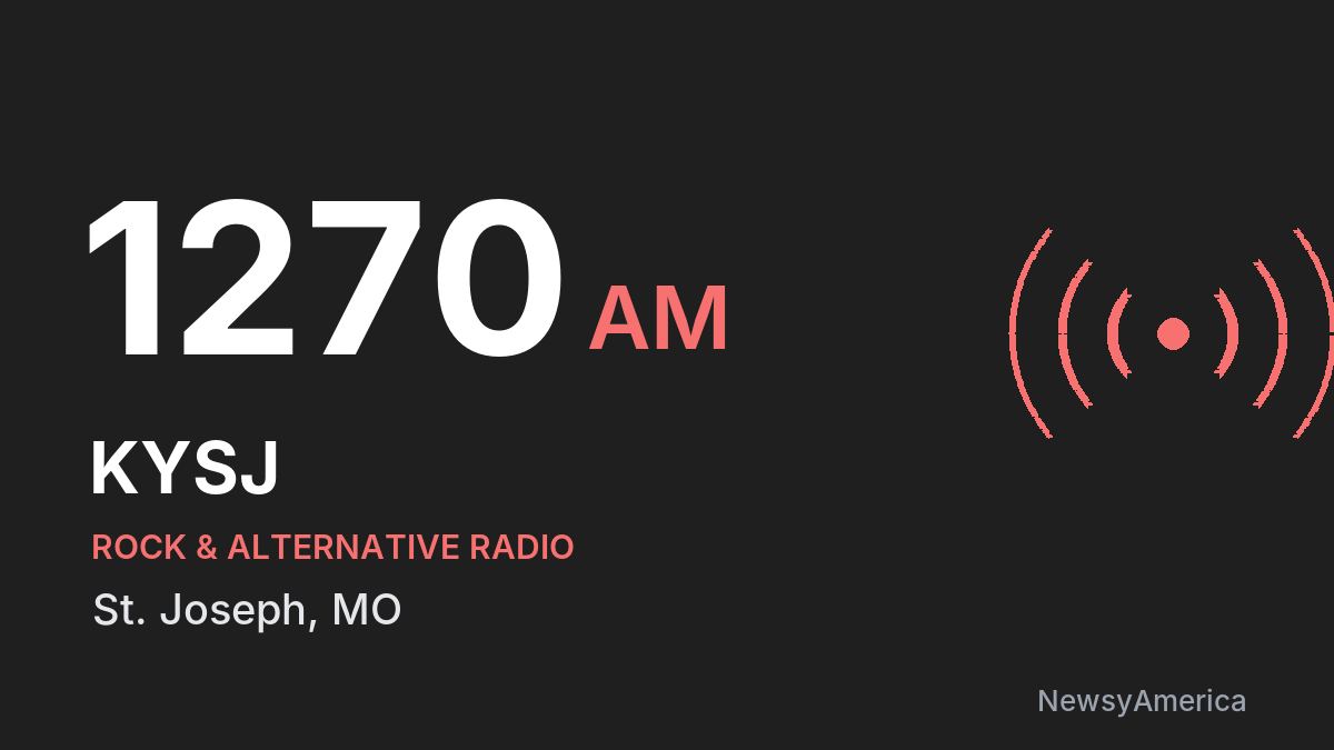 KYSJ 1270 AM – St. Joseph