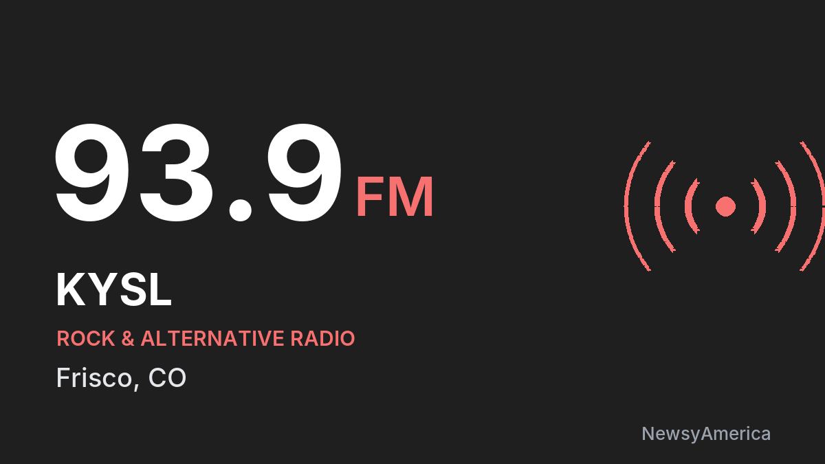 KYSL 93.9 FM – Frisco