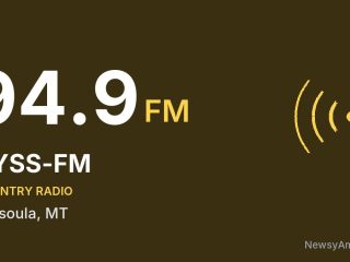 KYSS-FM 94.9 FM, Missoula, MT
