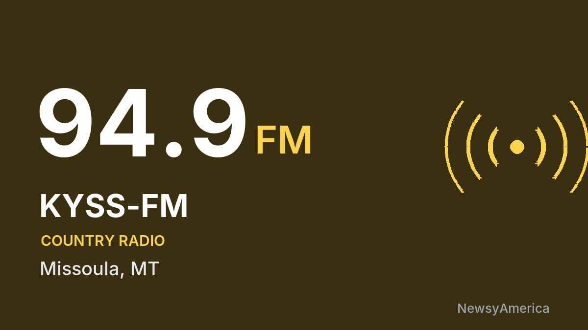 KYSS-FM 94.9 FM – Missoula