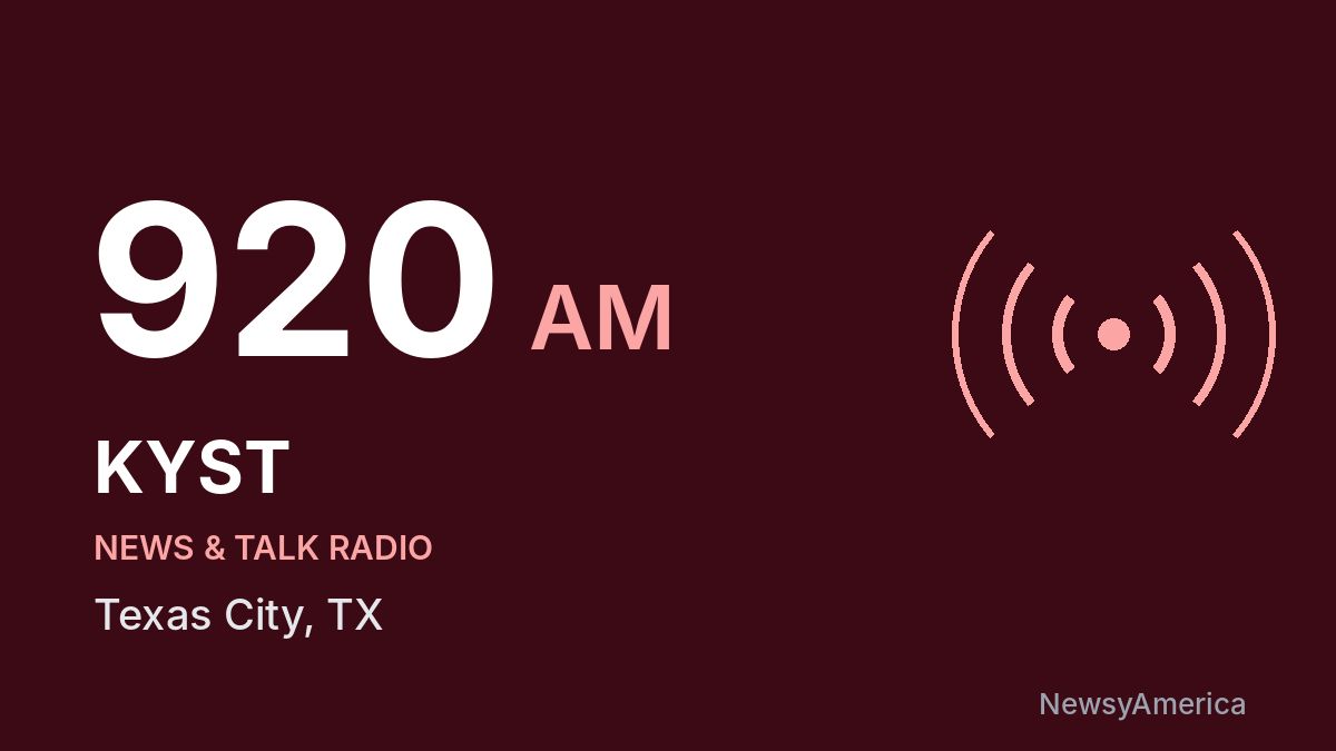 KYST 920 AM – Texas City