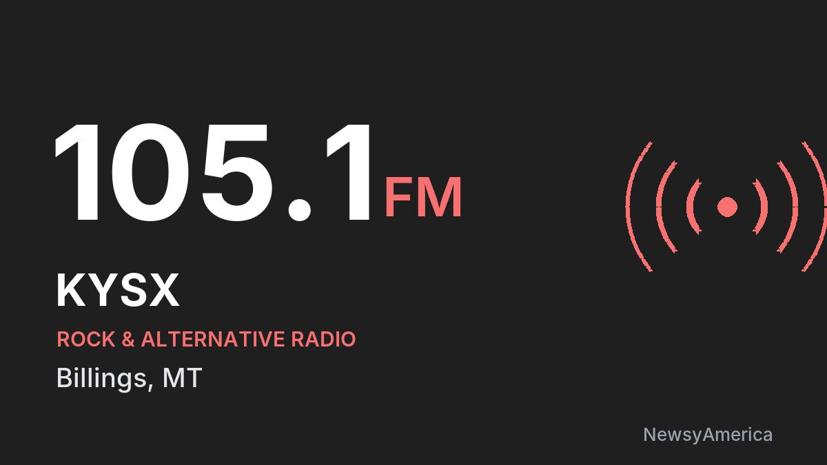 KYSX 105.1 FM – Billings