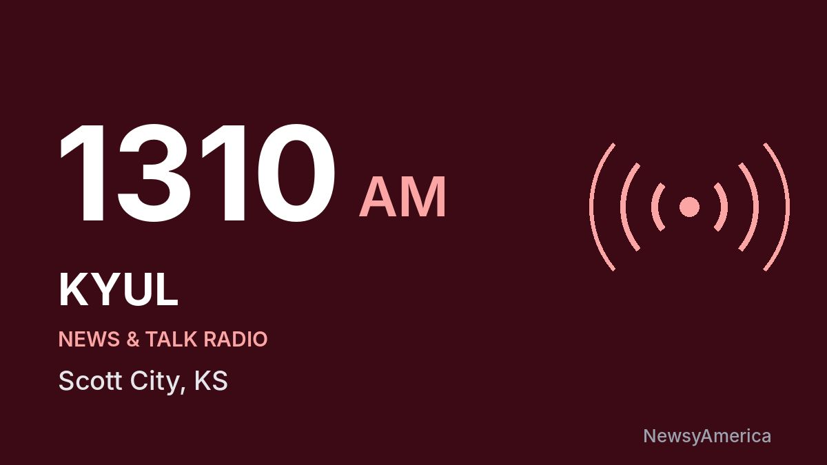 KYUL 1310 AM – Scott City