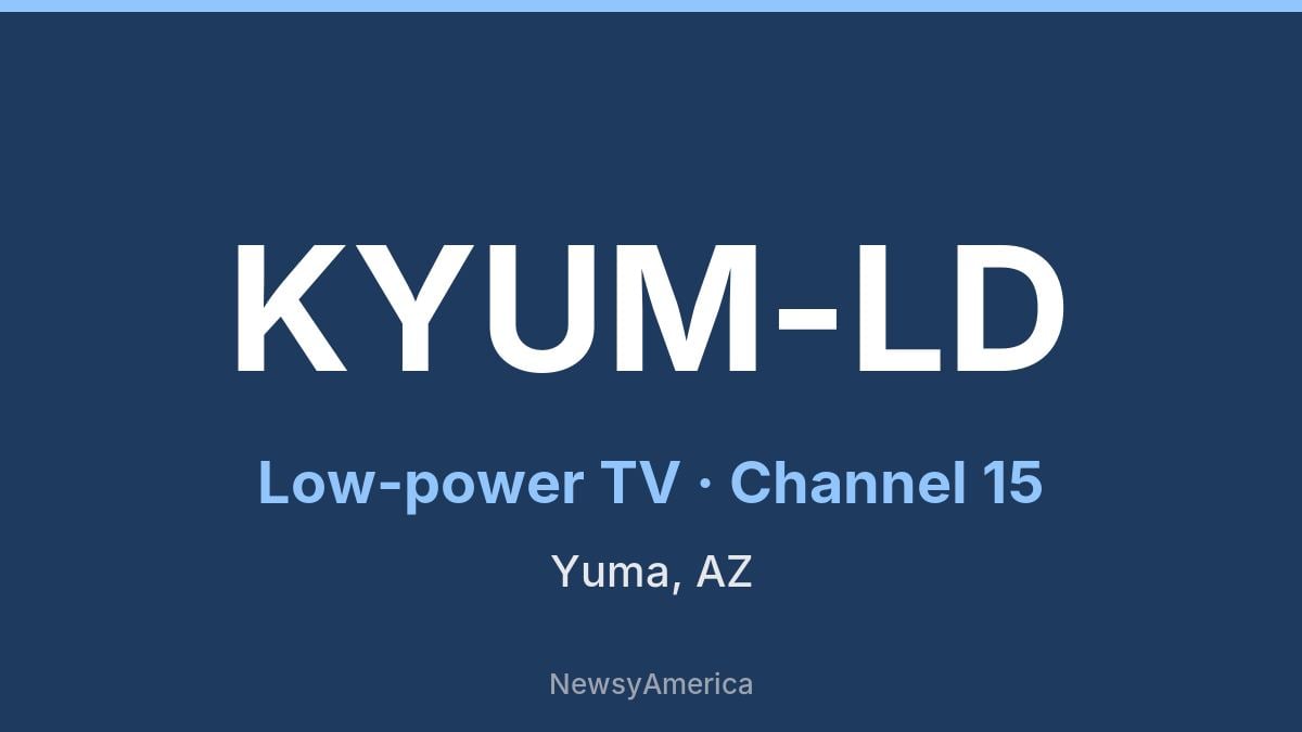 KYUM-LD – Channel 15 Yuma
