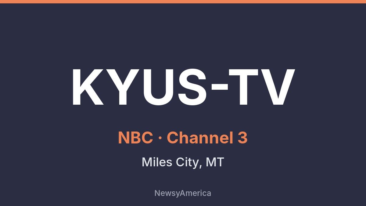 KYUS-TV – NBC 3 Billings