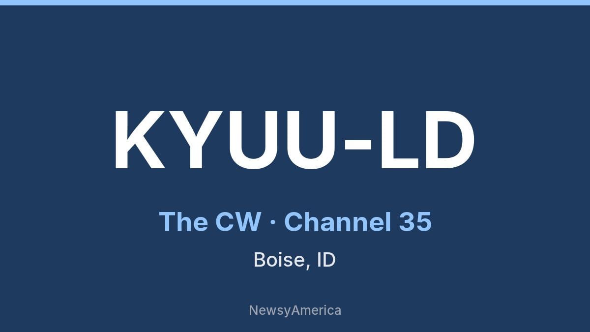 KYUU-LD – The CW 35 Boise