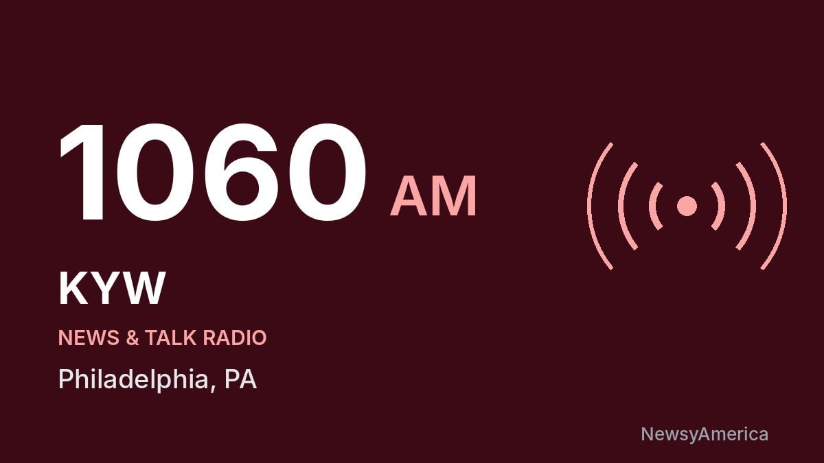 KYW 1060 AM – Philadelphia