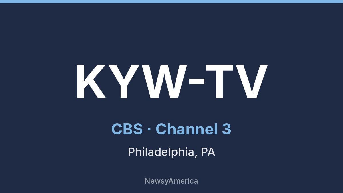 KYW-TV – CBS 3 Philadelphia