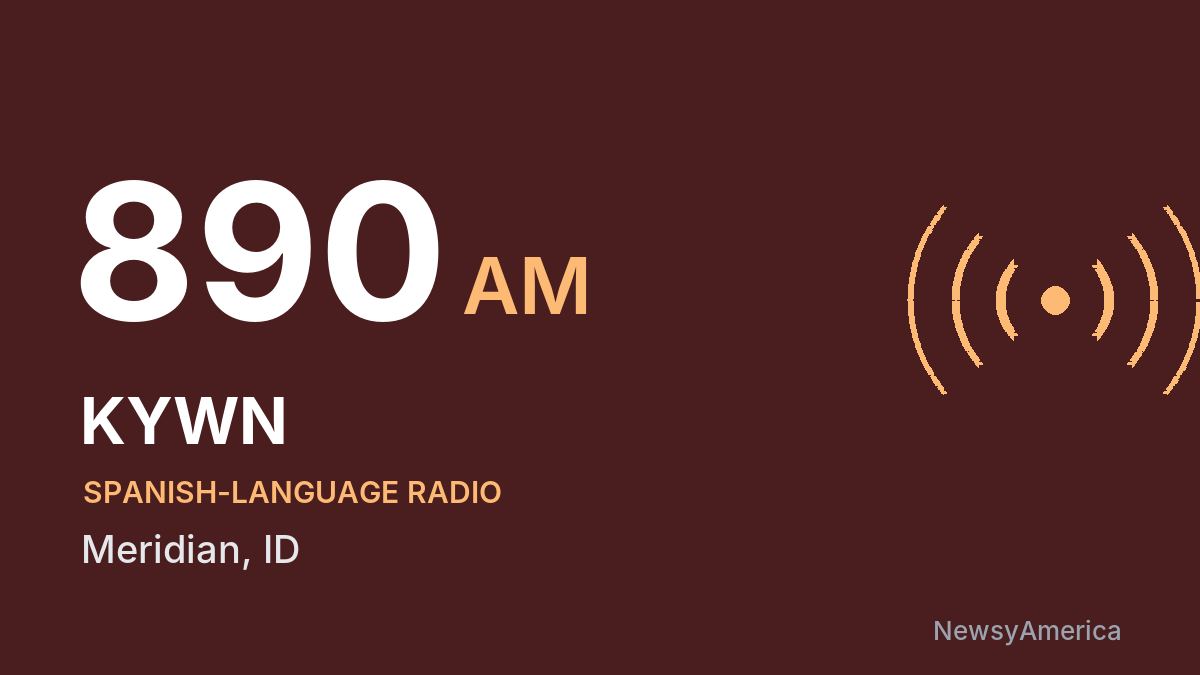 KYWN 890 AM – Meridian