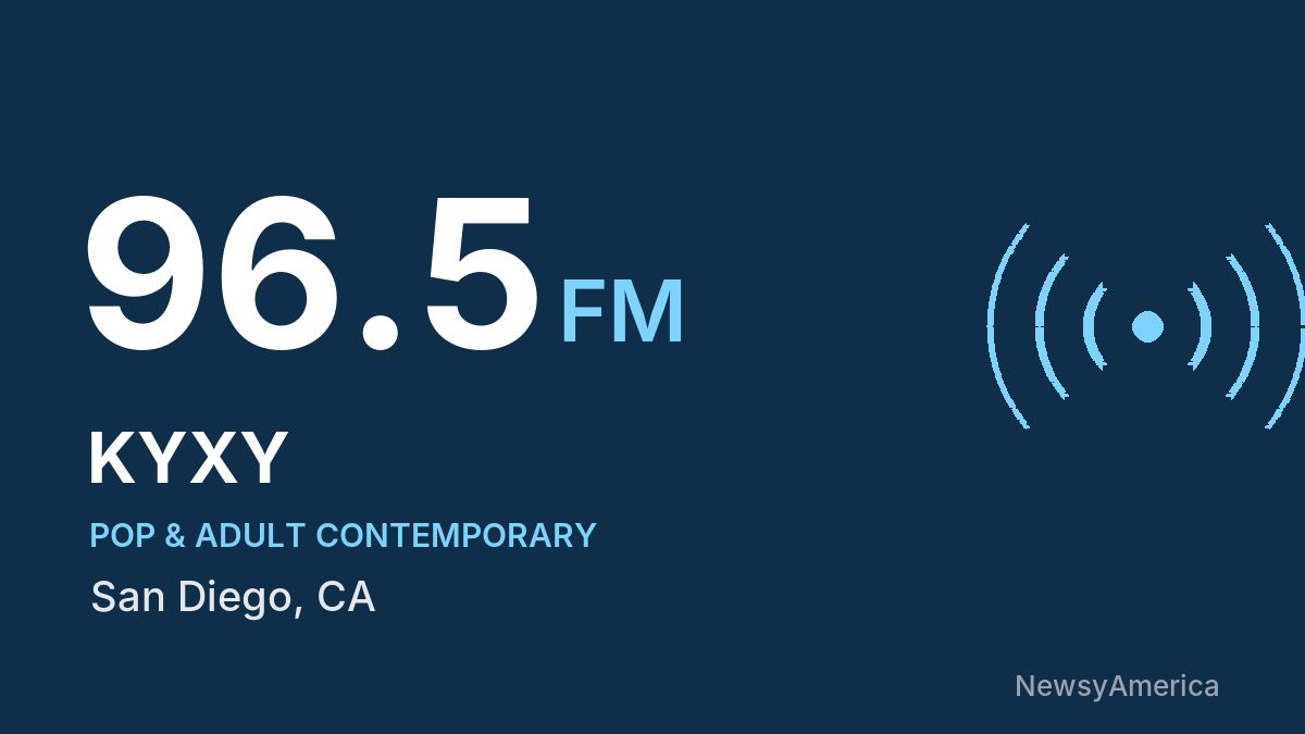KYXY 96.5 FM – San Diego