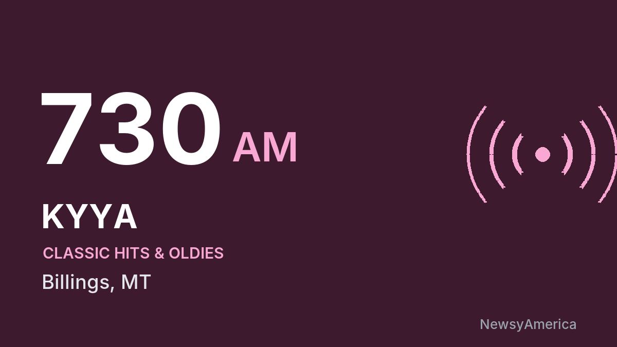 KYYA 730 AM – Billings
