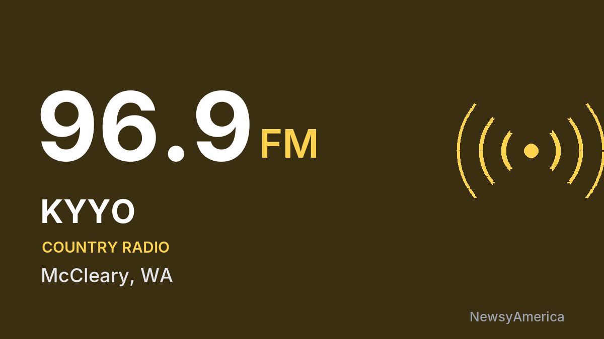 KYYO 96.9 FM – McCleary