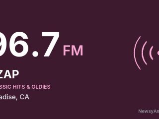 KZAP 96.7 FM, Paradise, CA