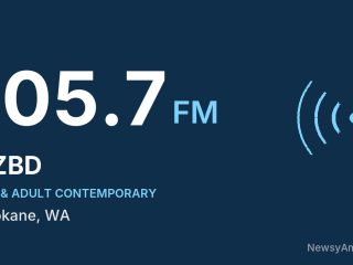 KZBD 105.7 FM, Spokane, WA