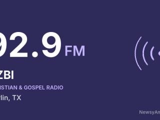 KZBI 92.9 FM, Marlin, TX