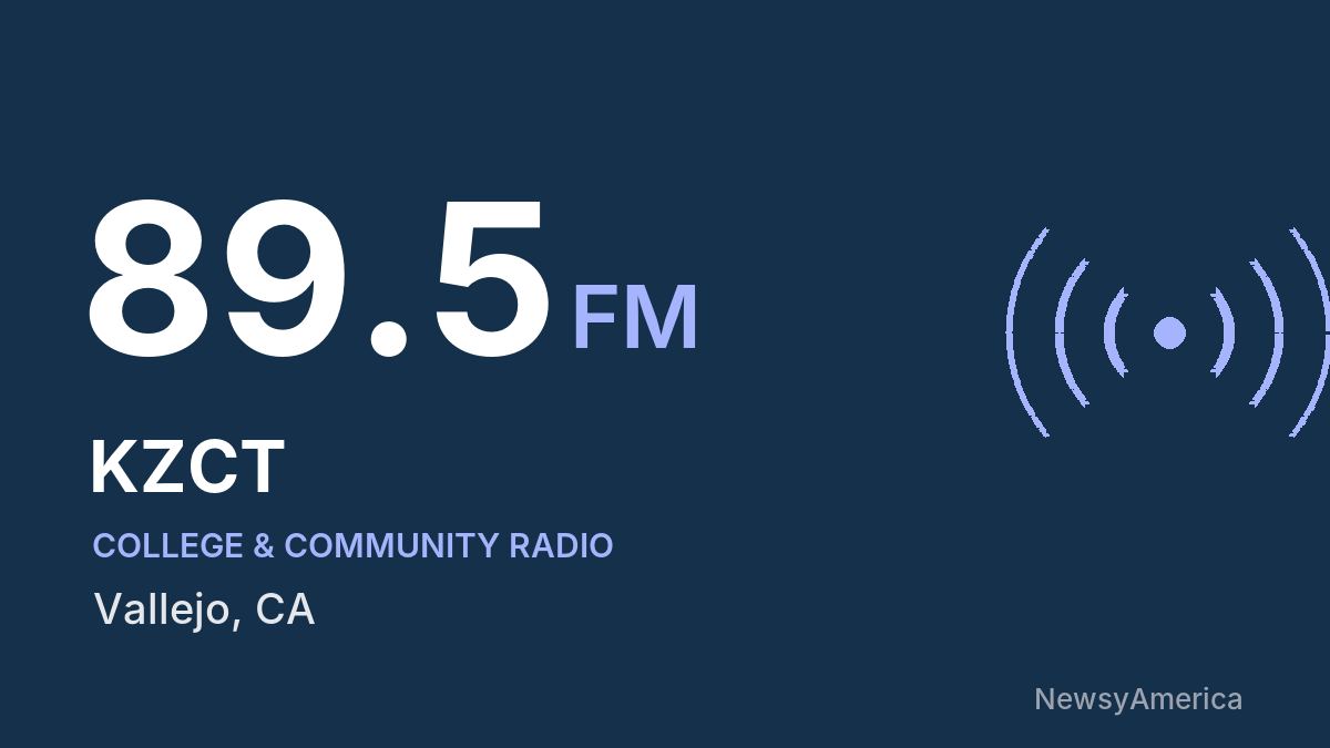 KZCT 89.5 FM – Vallejo